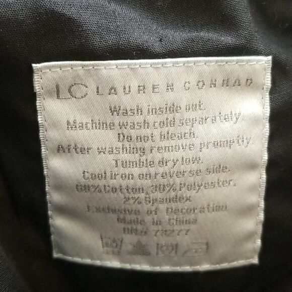 LC Lauren Conrad coated denim Jeggings - Picture 10 of 10